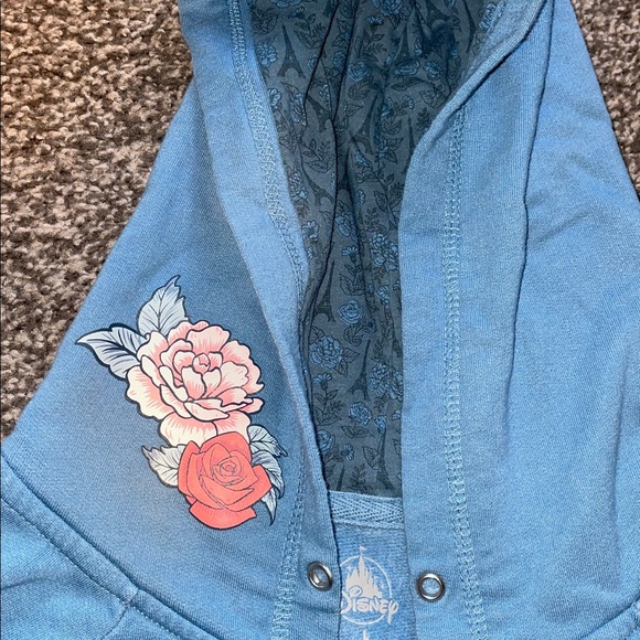 DisneyParks Mademoiselle Minnie Mouse Zip Up Hoodie WDW Epcot France Size L - Picture 7 of 10